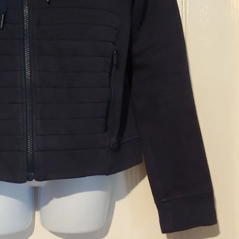 Lululemon Fleece Be True Hoodie jacket in the color Inkwell 9 Athleisure. - Picture 5 of 11
